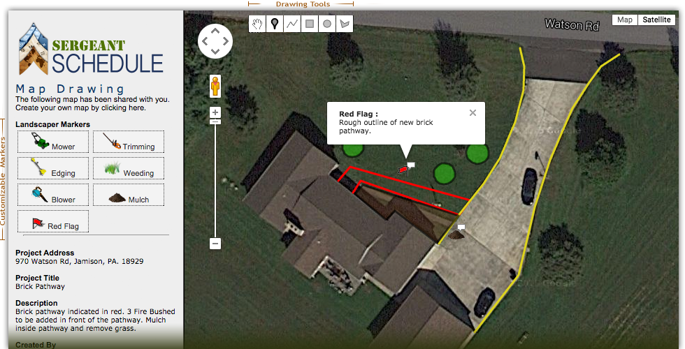 Landscaping-Map-Drawing-Tool