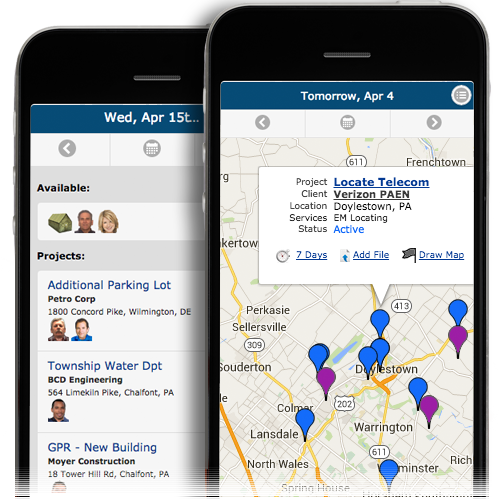 Smartphone Web App for Ground Penetrating Radar